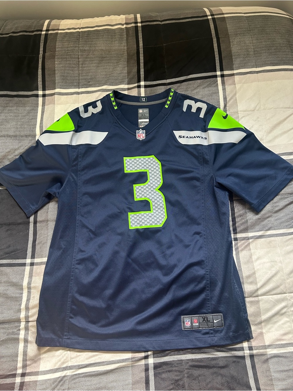 Seattle Seahawks Russell Wilson Jersey - XL
